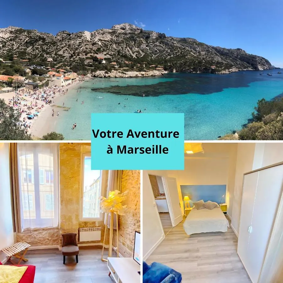 Vieux Port Proximite Panier Clim Central Cachet Marseille Apartment